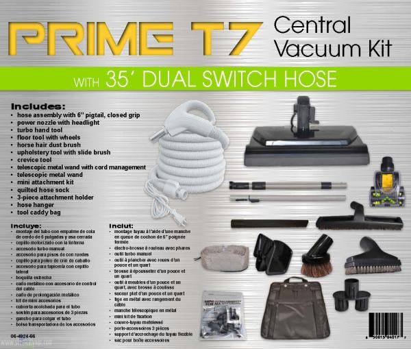 Central Vacuum Kit